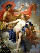 Giambattista Pittoni Bacchus and Ariadne oil painting on canvas